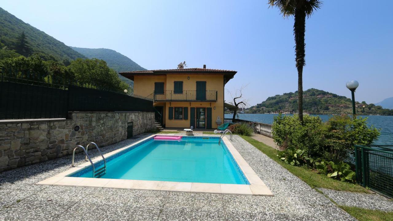 La Casa Sul Lago D'Iseo Sulzano Luaran gambar