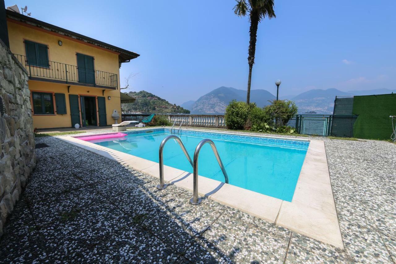 La Casa Sul Lago D'Iseo Sulzano Luaran gambar