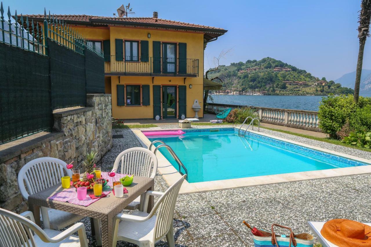 La Casa Sul Lago D'Iseo Sulzano Luaran gambar